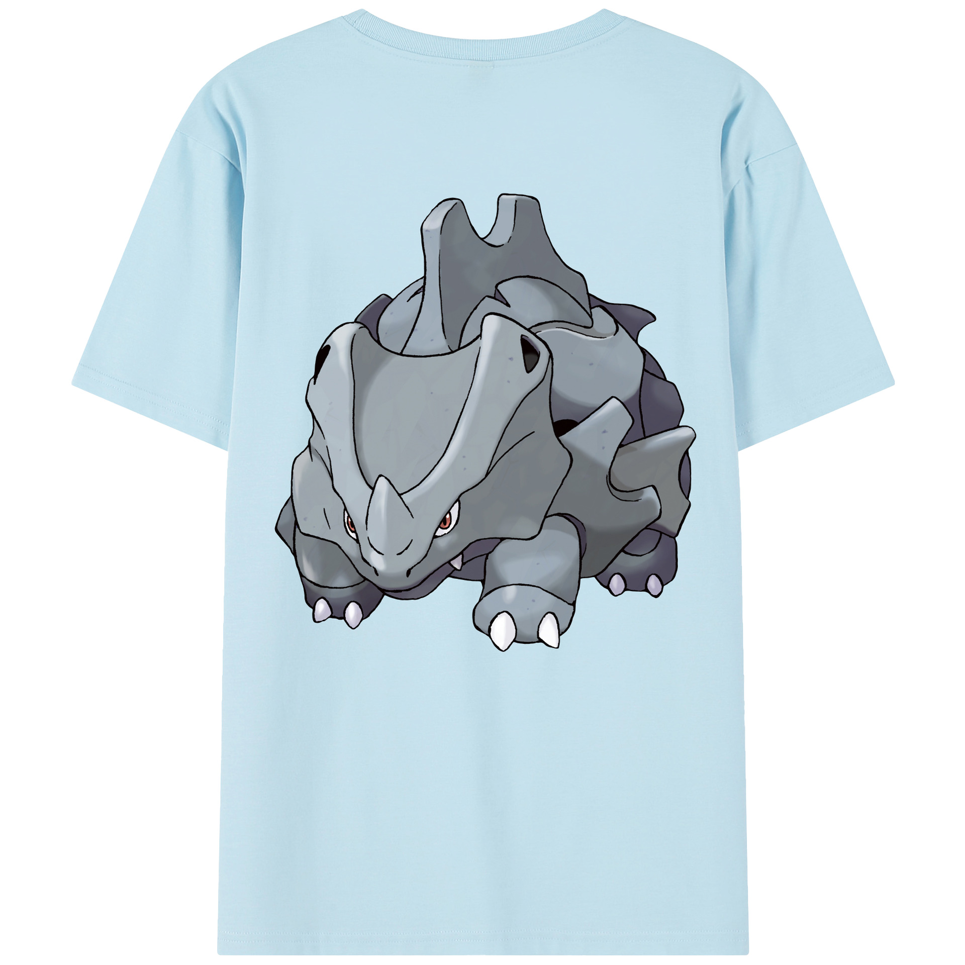 （画像用） ポケットモンスター Pokémon 綿100％半袖Tシャツ（背面プリント）